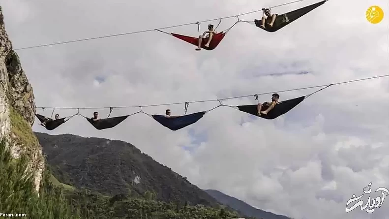 تصاویر - هتلی روی صخره ای عمودی برای ماجراجویان